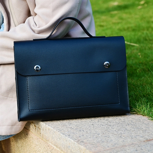 14" Briefcase And Laptop Sleeve Case Tablet Pocket For Women - 14" Briefcase And Laptop Sleeve Case Tablet Pocket For Women - Image 3 of 4