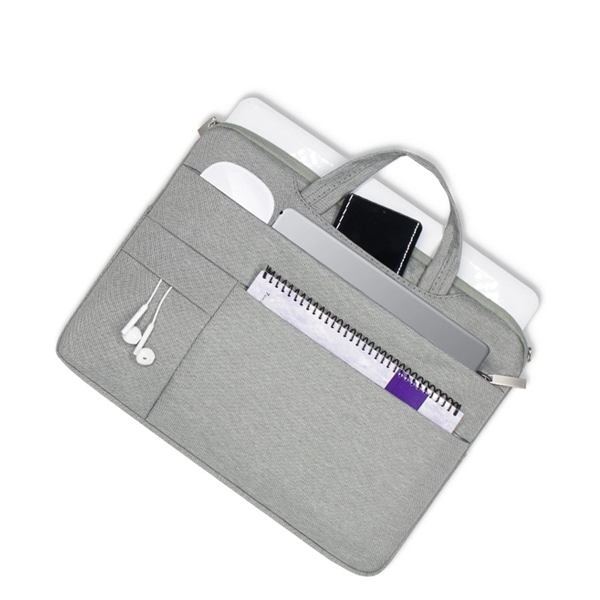 15.6" Briefcase Laptop Sleeve Case Computer Tablet Handbag - 15.6" Briefcase Laptop Sleeve Case Computer Tablet Handbag - Image 4 of 4