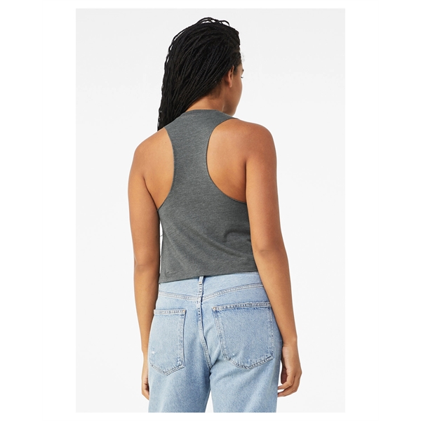 Bella + Canvas Ladies' Racerback Cropped Tank - Bella + Canvas Ladies' Racerback Cropped Tank - Image 43 of 116