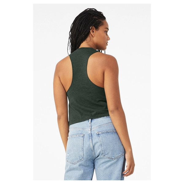 Bella + Canvas Ladies' Racerback Cropped Tank - Bella + Canvas Ladies' Racerback Cropped Tank - Image 45 of 116