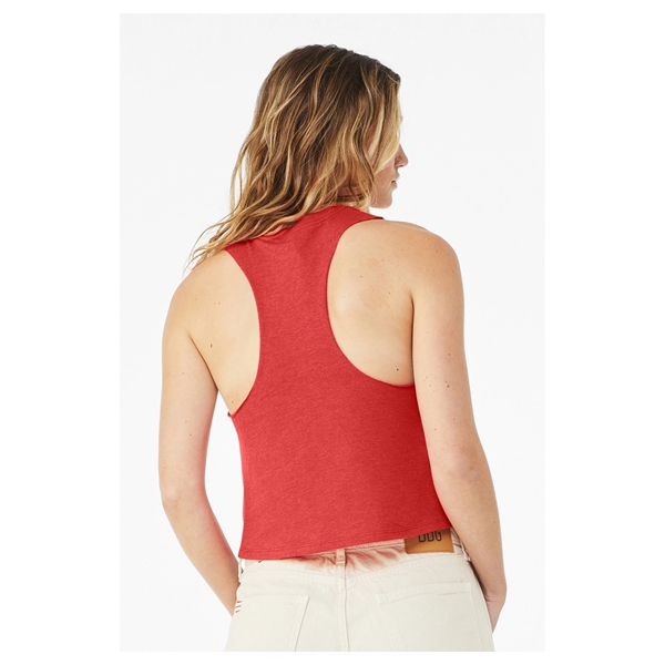 Bella + Canvas Ladies' Racerback Cropped Tank - Bella + Canvas Ladies' Racerback Cropped Tank - Image 47 of 116