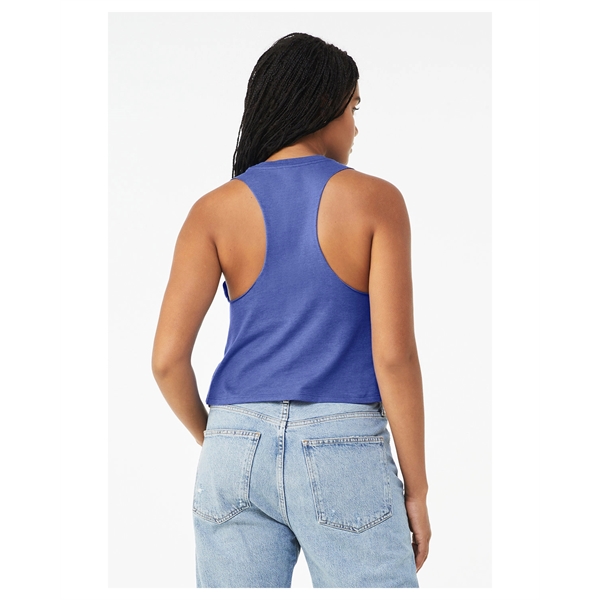 Bella + Canvas Ladies' Racerback Cropped Tank - Bella + Canvas Ladies' Racerback Cropped Tank - Image 50 of 116