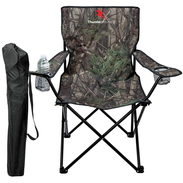 Coronado Camo Folding Chair with Carrying Bag - Coronado Camo Folding Chair with Carrying Bag - Image 1 of 1