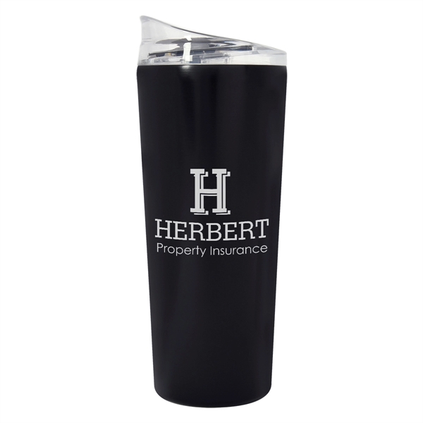 22 Oz. Jordan Stainless Steel Tumbler - 22 Oz. Jordan Stainless Steel Tumbler - Image 4 of 16