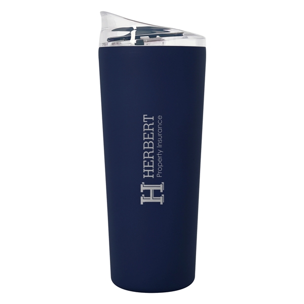 22 Oz. Jordan Stainless Steel Tumbler - 22 Oz. Jordan Stainless Steel Tumbler - Image 6 of 16
