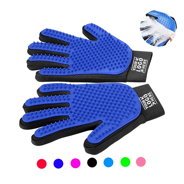 Skin-friendly Pet Grooming Gloves - Skin-friendly Pet Grooming Gloves - Image 0 of 3