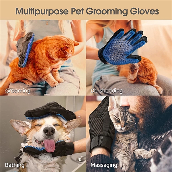 Skin-friendly Pet Grooming Gloves - Skin-friendly Pet Grooming Gloves - Image 3 of 3