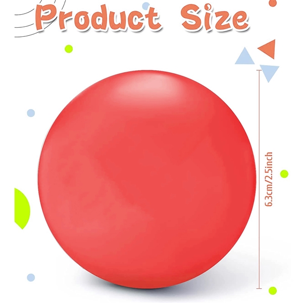 2.5" PU Round Stress Reliever Ball - 2.5" PU Round Stress Reliever Ball - Image 1 of 1