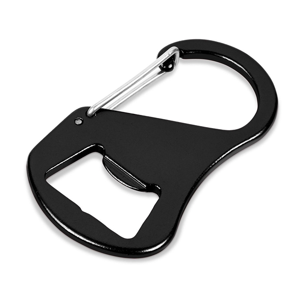 Aluminum Carabiner with Bottle Opener - Aluminum Carabiner with Bottle Opener - Image 2 of 9