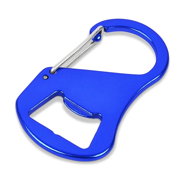 Aluminum Carabiner with Bottle Opener - Aluminum Carabiner with Bottle Opener - Image 3 of 9