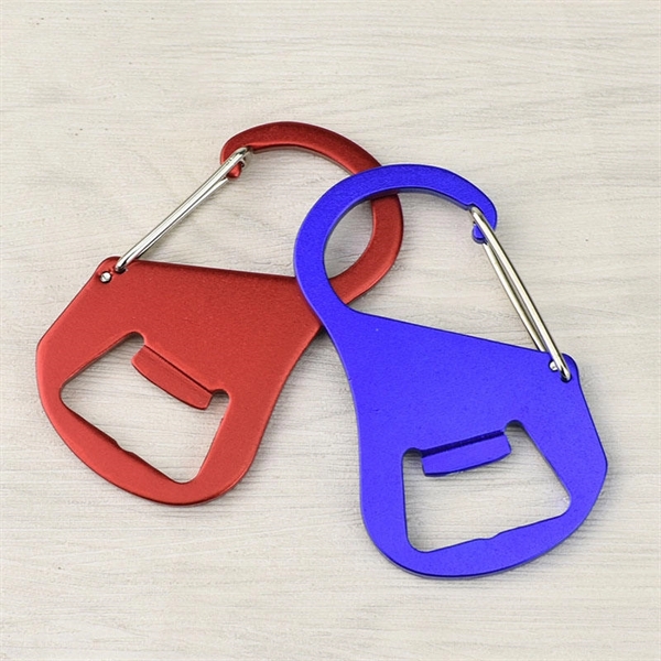 Aluminum Carabiner with Bottle Opener - Aluminum Carabiner with Bottle Opener - Image 6 of 9