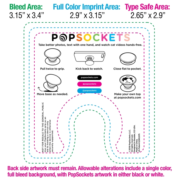 Custom Pop Grip Backer Card - Custom Pop Grip Backer Card - Image 4 of 6