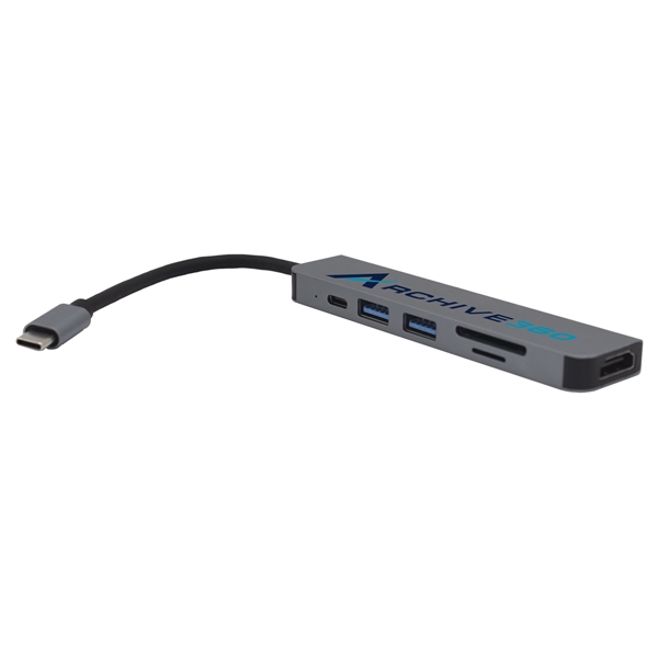 iBar 6-in-1 Hub with HDMI - iBar 6-in-1 Hub with HDMI - Image 0 of 7