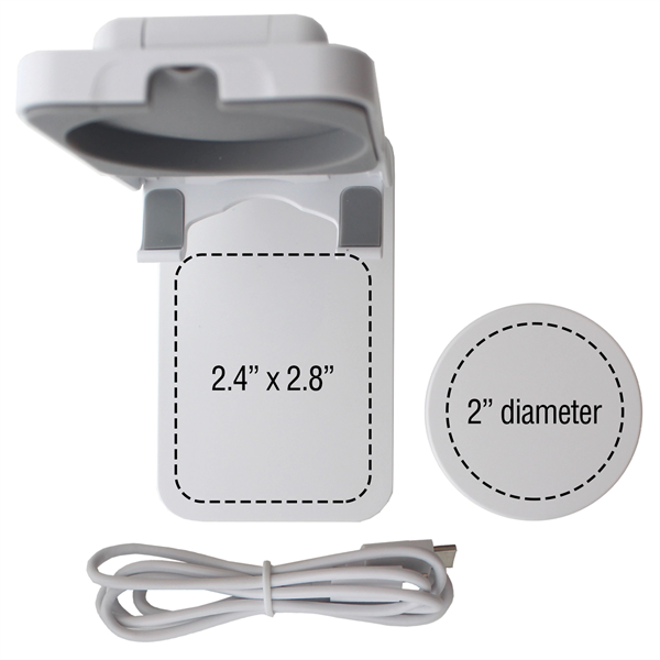 iStand + with Removable 15W MagSecure Wireless Charger - iStand + with Removable 15W MagSecure Wireless Charger - Image 8 of 9