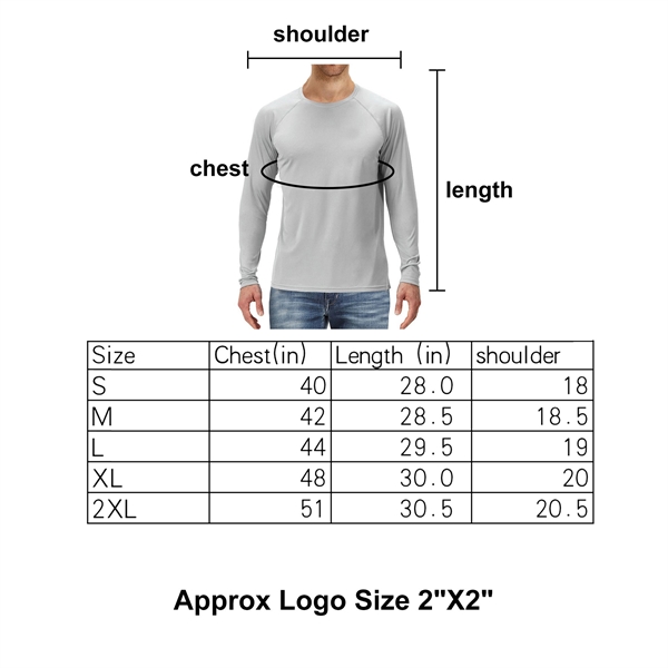 Quick Dry Lightweight UPF 50 Long Sleeve Shirts - Quick Dry Lightweight UPF 50 Long Sleeve Shirts - Image 1 of 9