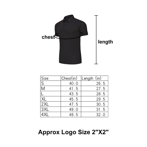 Unisex Polo Shirt Quick Dry Jersey Golf Shirt - Unisex Polo Shirt Quick Dry Jersey Golf Shirt - Image 1 of 8