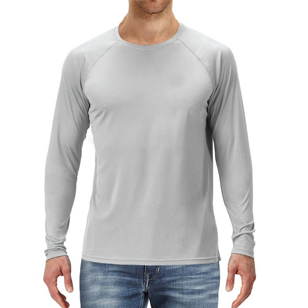 Quick Dry Lightweight UPF 50 Long Sleeve Shirts - Quick Dry Lightweight UPF 50 Long Sleeve Shirts - Image 7 of 9