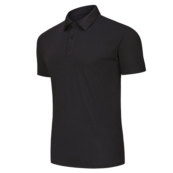 Unisex Polo Shirt Quick Dry Jersey Golf Shirt - Unisex Polo Shirt Quick Dry Jersey Golf Shirt - Image 2 of 8