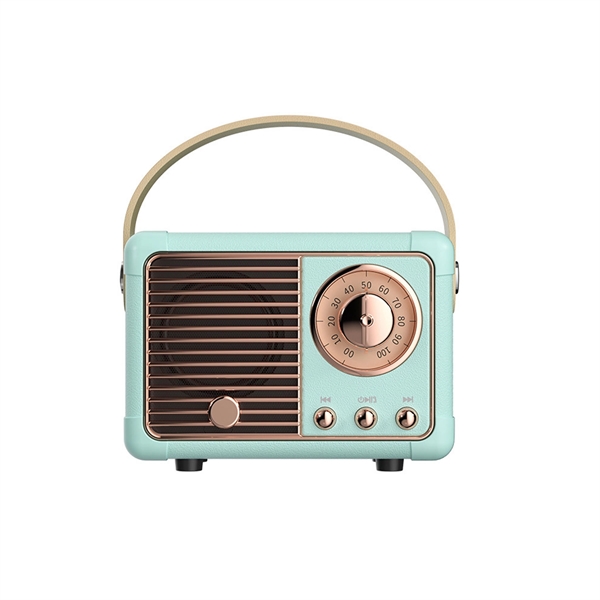 Retro Bluetooth Speaker - Retro Bluetooth Speaker - Image 5 of 6