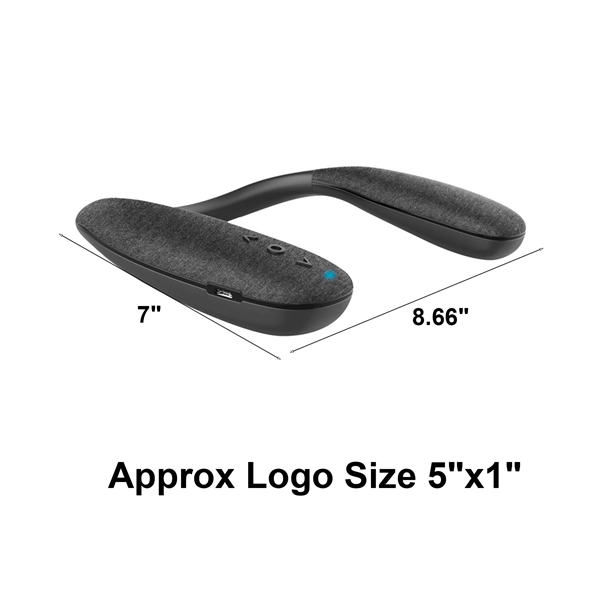 Hanging Neck Wireless Bluetooth Speaker - Hanging Neck Wireless Bluetooth Speaker - Image 2 of 3