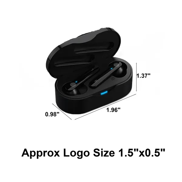 Bluetooth Wireless Earbuds With Charging Case - Bluetooth Wireless Earbuds With Charging Case - Image 3 of 3