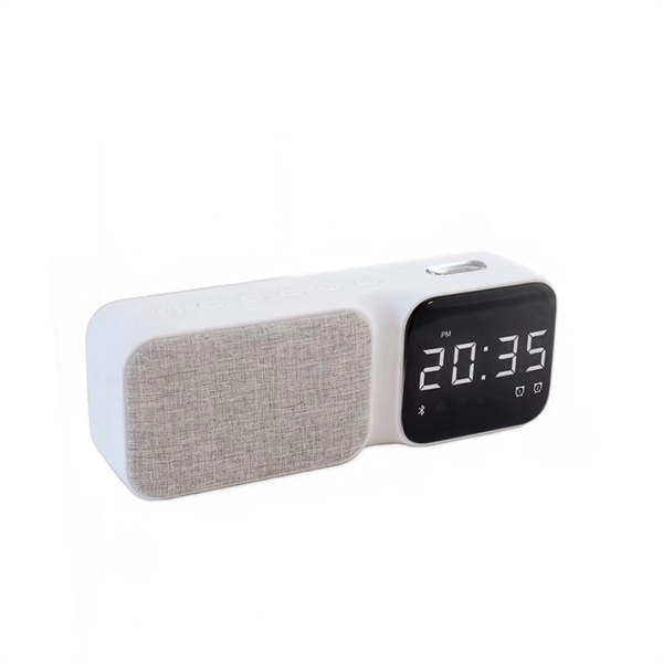 8 In1 Bluetooth Speaker With Alarm Clock - 8 In1 Bluetooth Speaker With Alarm Clock - Image 3 of 3