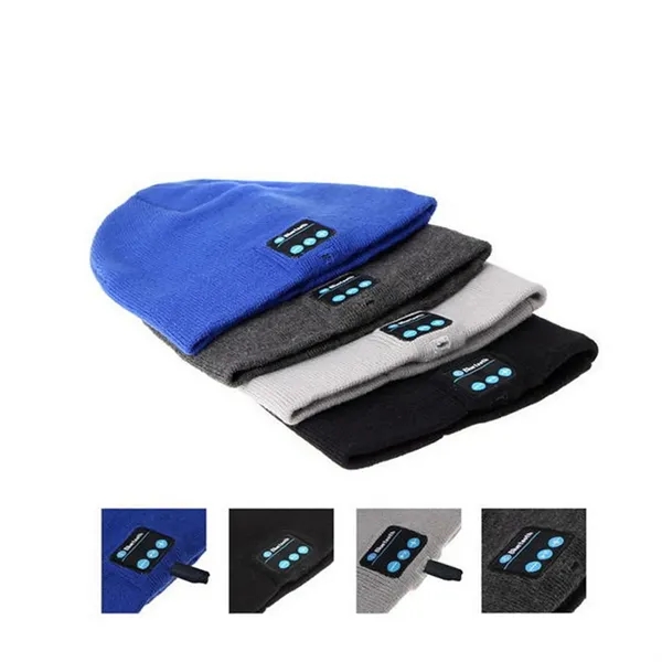 Wireless Bluetooth Beanie Hat for Teenagers Men and Women - Wireless Bluetooth Beanie Hat for Teenagers Men and Women - Image 2 of 6