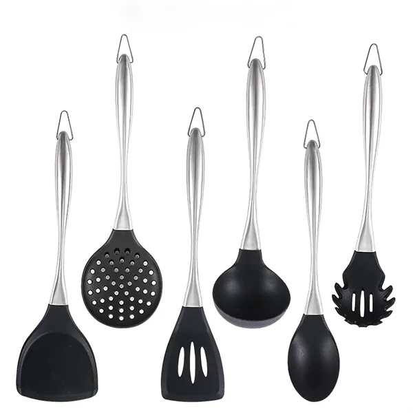 Silicone Kitchen Cooking Utensils Tool Set - Silicone Kitchen Cooking Utensils Tool Set - Image 2 of 2