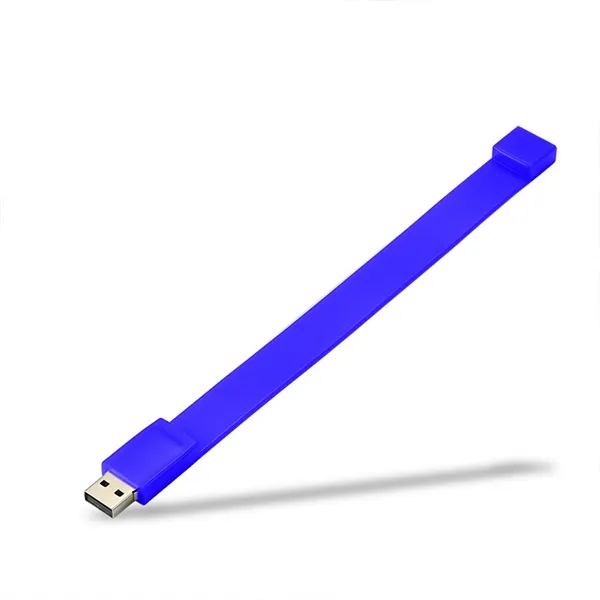 4GB Silicone Bracelet Wristband Design Flash Drive - 4GB Silicone Bracelet Wristband Design Flash Drive - Image 3 of 10