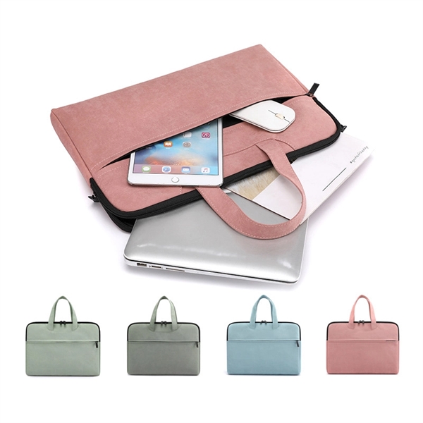 14" Briefcase Laptop Sleeve Case Computer Tablet Handbag - 14" Briefcase Laptop Sleeve Case Computer Tablet Handbag - Image 0 of 4