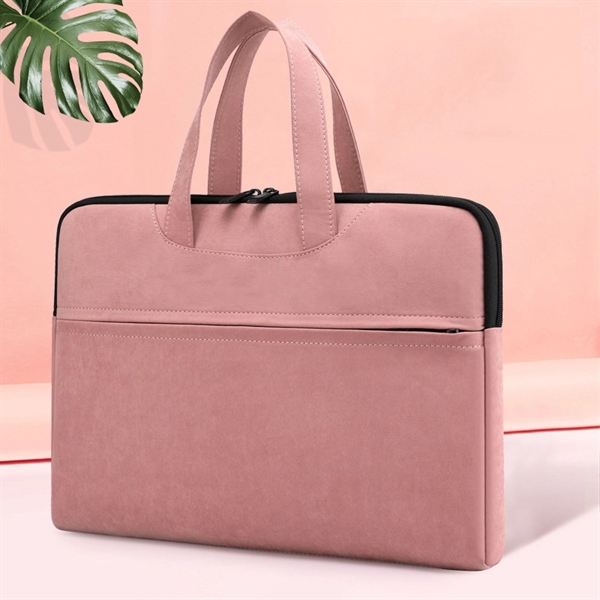 14" Briefcase Laptop Sleeve Case Computer Tablet Handbag - 14" Briefcase Laptop Sleeve Case Computer Tablet Handbag - Image 3 of 4