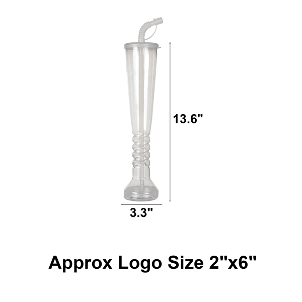 Party Yard Cup With Straw - Party Yard Cup With Straw - Image 1 of 5
