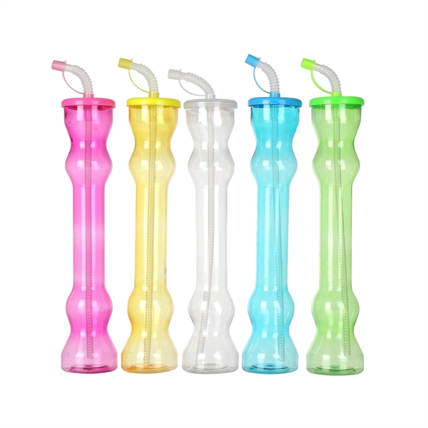 Party Yard Cup With Straw - Party Yard Cup With Straw - Image 2 of 5