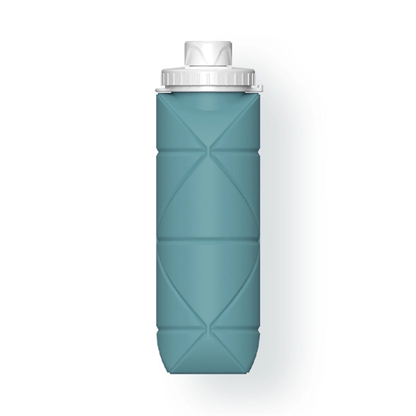 Collapsible Silicone Water Bottle - Collapsible Silicone Water Bottle - Image 3 of 6