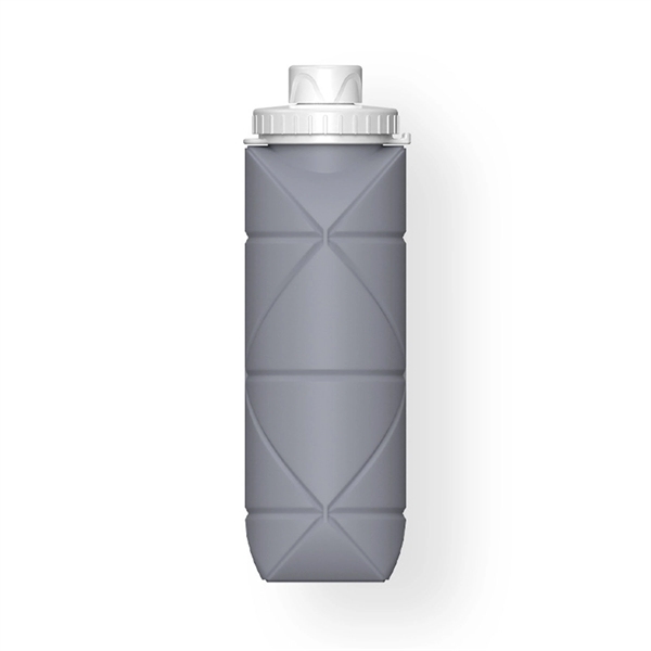 Collapsible Silicone Water Bottle - Collapsible Silicone Water Bottle - Image 2 of 6