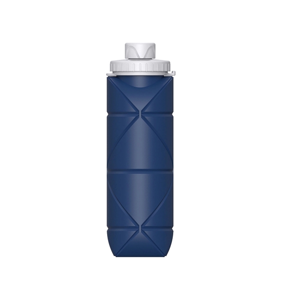 Collapsible Silicone Water Bottle - Collapsible Silicone Water Bottle - Image 5 of 6