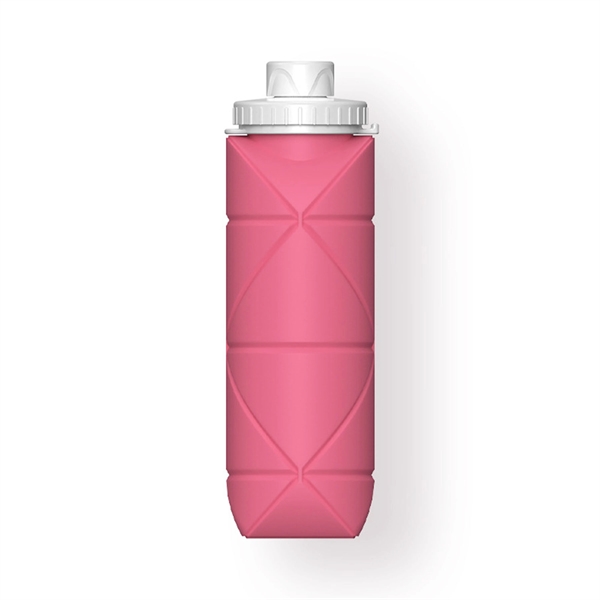 Collapsible Silicone Water Bottle - Collapsible Silicone Water Bottle - Image 4 of 6