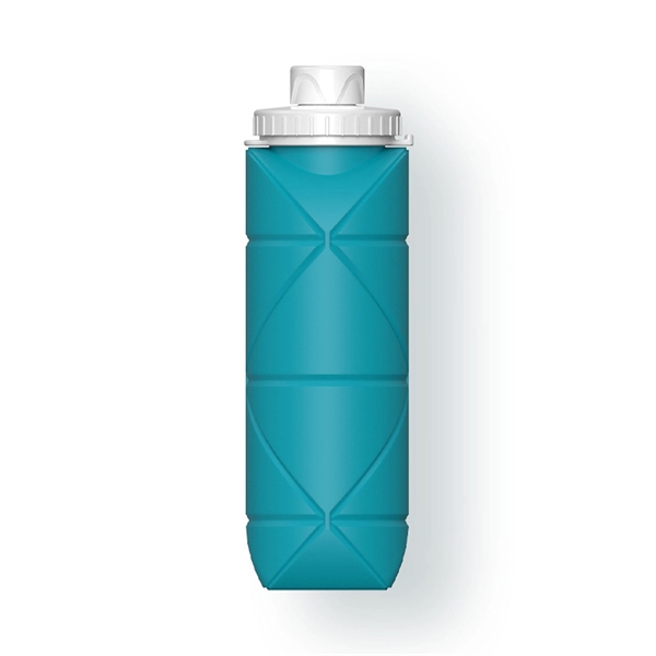 Collapsible Silicone Water Bottle - Collapsible Silicone Water Bottle - Image 6 of 6