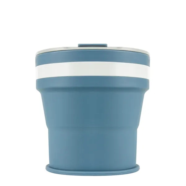 Silicone Collapsible Travel Cup - Silicone Collapsible Travel Cup - Image 1 of 7