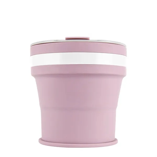 Silicone Collapsible Travel Cup - Silicone Collapsible Travel Cup - Image 2 of 7