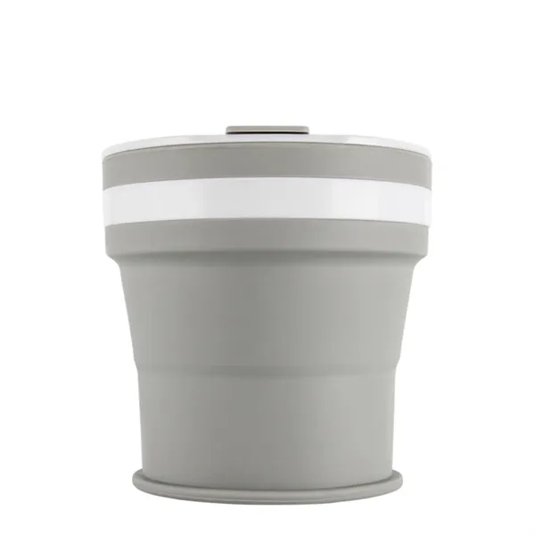 Silicone Collapsible Travel Cup - Silicone Collapsible Travel Cup - Image 3 of 7