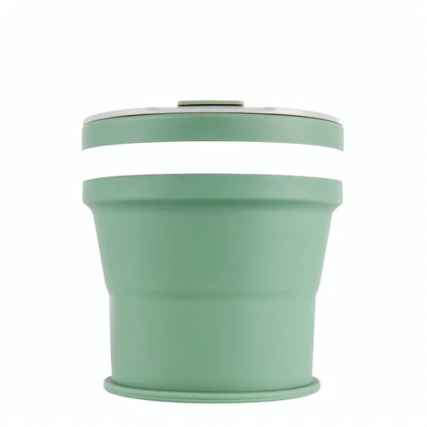 Silicone Collapsible Travel Cup - Silicone Collapsible Travel Cup - Image 4 of 7