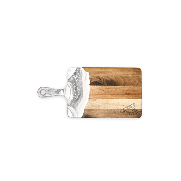 8x16 Medium Acacia Cheeseboard - 8x16 Medium Acacia Cheeseboard - Image 8 of 19