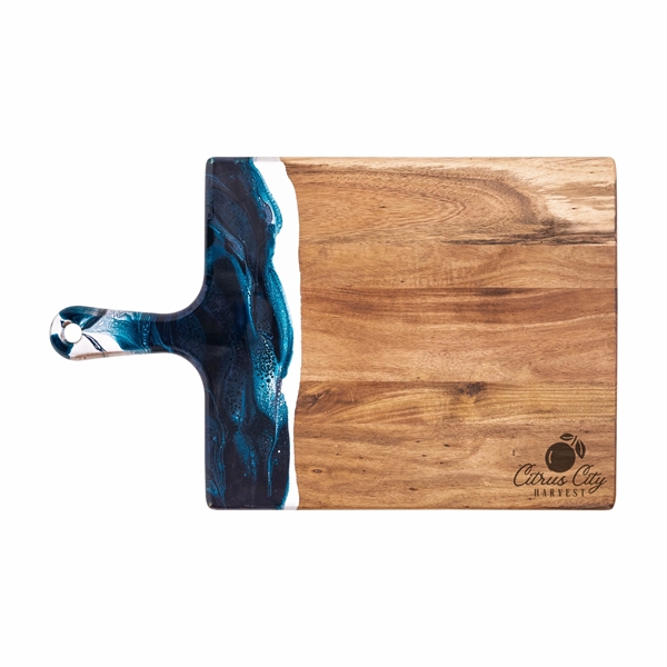15x24 XL Acacia Cheeseboard - 15x24 XL Acacia Cheeseboard - Image 5 of 17