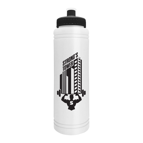 Slim line - 25 oz. Water Bottle with Push-pull lid - Slim line - 25 oz. Water Bottle with Push-pull lid - Image 9 of 26