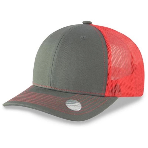 DC Premium Snapback Trucker Cap - DC Premium Snapback Trucker Cap - Image 9 of 19