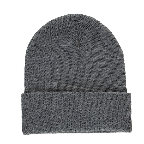 Fashion and Performance Knit Cuffed Beanie with Patch - Fashion and Performance Knit Cuffed Beanie with Patch - Image 17 of 22