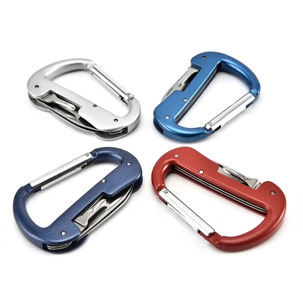 multi-function pocket carabiner with screwdriver - multi-function pocket carabiner with screwdriver - Image 0 of 3