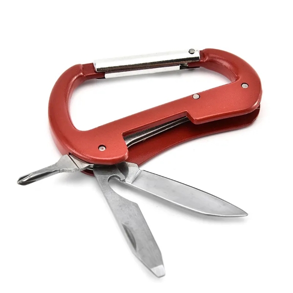 multi-function pocket carabiner with screwdriver - multi-function pocket carabiner with screwdriver - Image 1 of 3