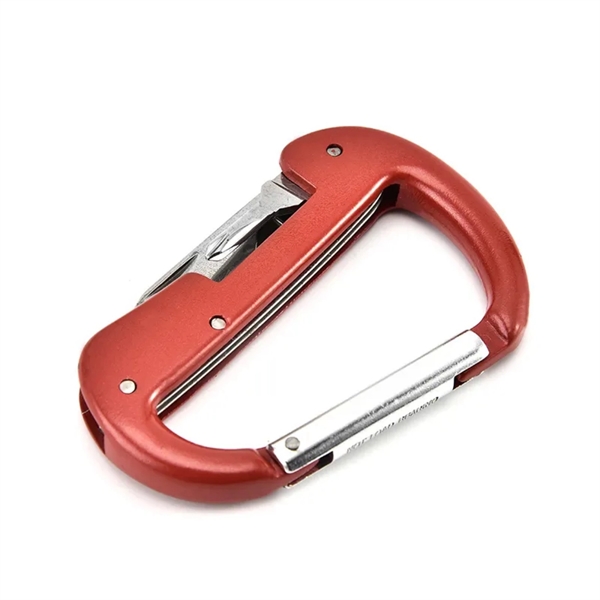 multi-function pocket carabiner with screwdriver - multi-function pocket carabiner with screwdriver - Image 2 of 3